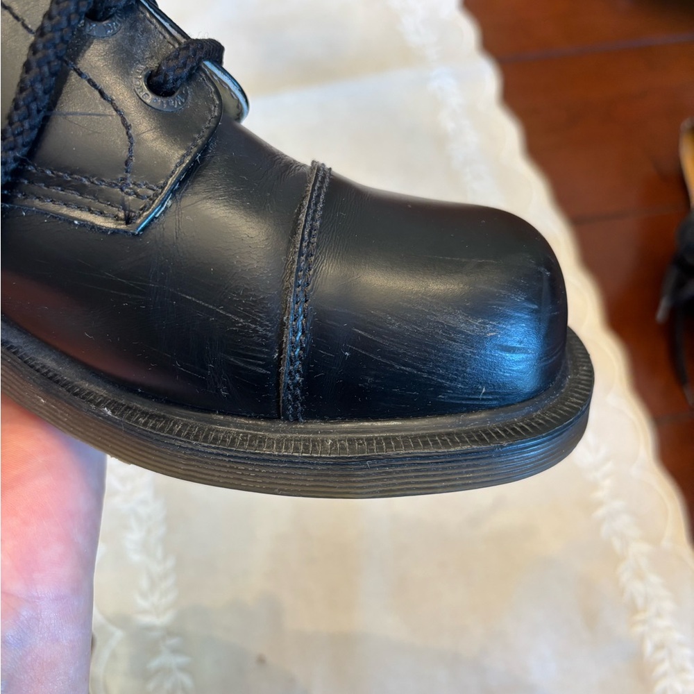 Dr. Martens Black Leather Oxfords - Picture 3 of 8